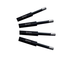 Brocas Com Ponta De Diamante Linjou, 6mm 4 Peças, Construção Resistente Com Núcleo De Cera