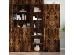 Mueble Alto 50x41x185 cm Derivados de Madera de Roble Ahumado