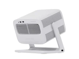 Projetor inteligente Wanbo Vali 1 com gimbal, tela giratória de 200 polegadas, resolução Full HD 1080p, 900 ANSI lumens, Android TV 11 e foco automático.