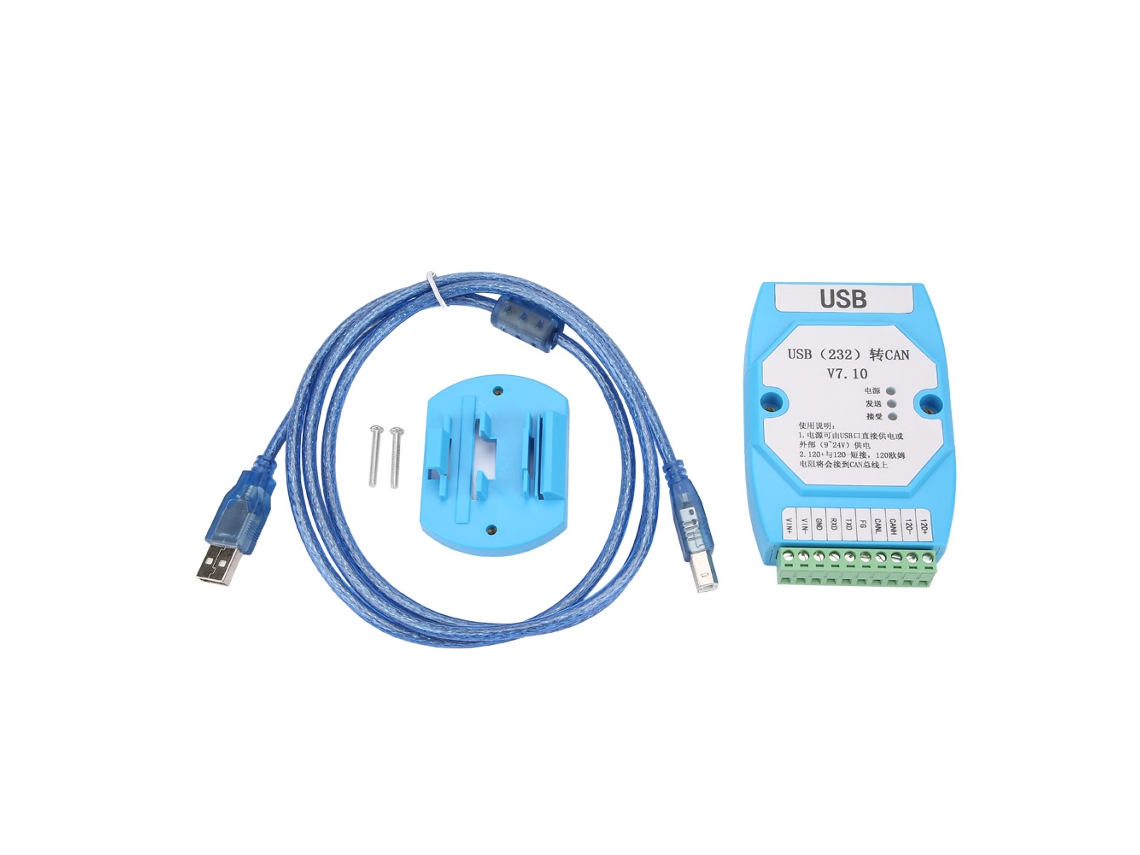 Veloriskku-conversor Usb Para Can 232 Com Isolamento Óptico E Proteção Contra Sobretensões Tvs