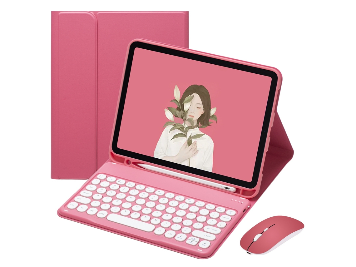 Lurelia Capa Com Teclado Bluetooth Para Samsung Tab S10 Plus Com Teclado Mágico