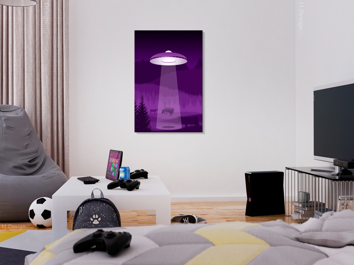 Quadro ARTGEIST Ufo (1 Part) Vertical (80x120)