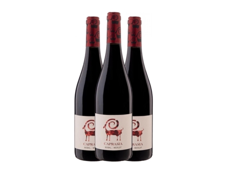 Vinho VEGALFARO Caprasia Utiel-Requena Carvalho (0.75 L - 3 Unidades)