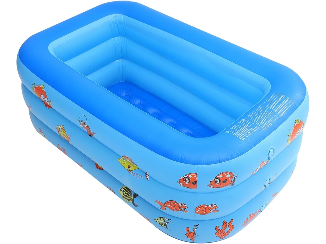 Piscina Inflável para Bebês e Crianças em Pvc com 3 Camadas CHABERLU