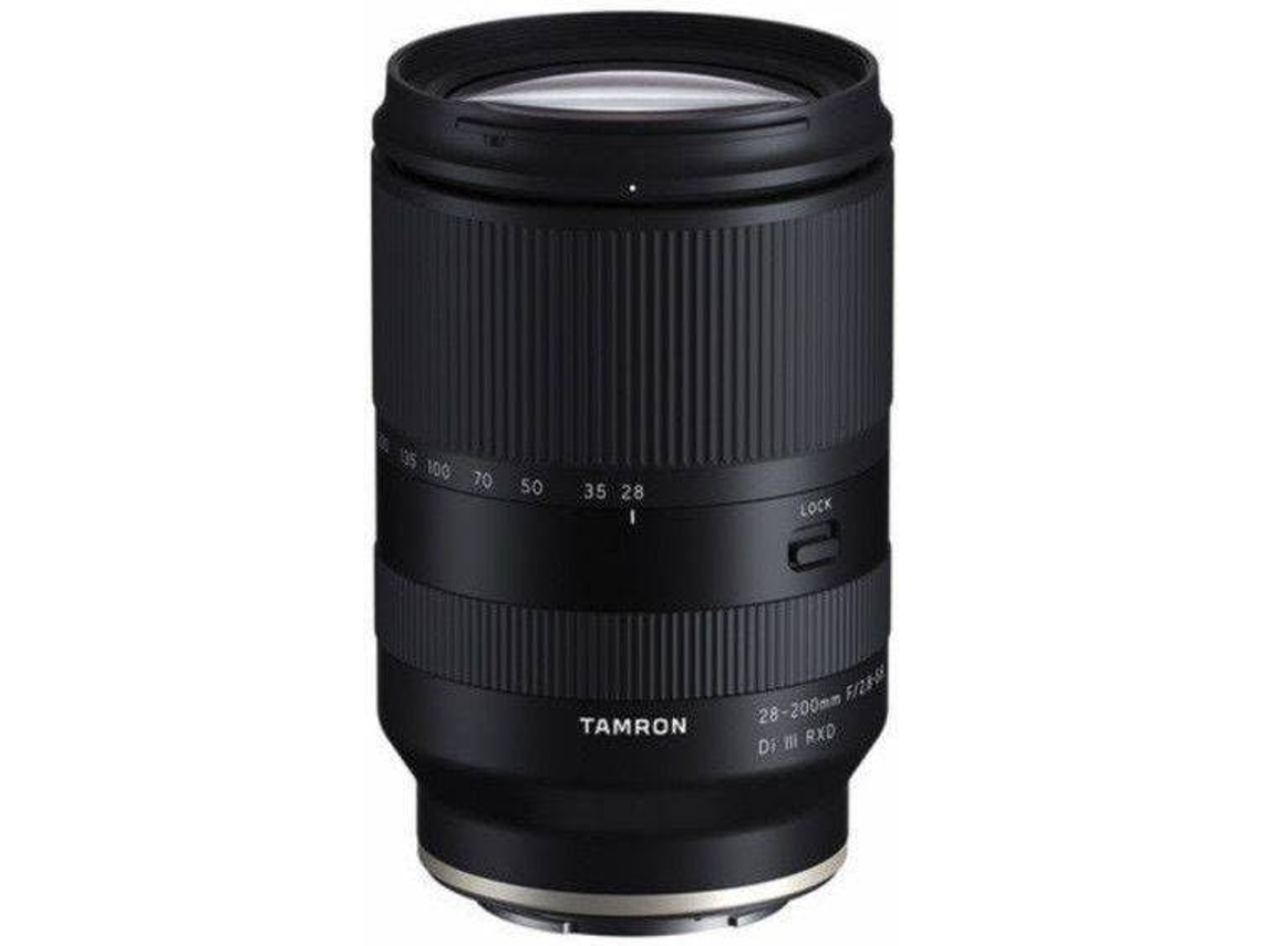 Objetiva TAMRON 28-200 mm (Encaixe: Sony E - Abertura: f/2.8-5.6)