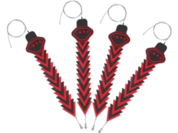 Conjunto De 4 Tiras De Aterramento Antiestáticas Reforçadas Para Carro.