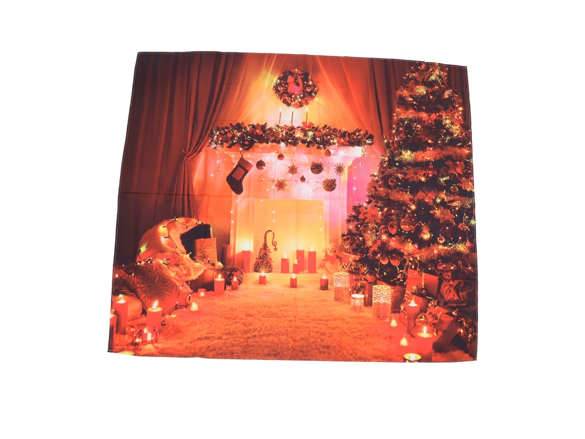 Laxiscreed Decoração De Parede Natal Hd Colorida Para Festas E Celebrações