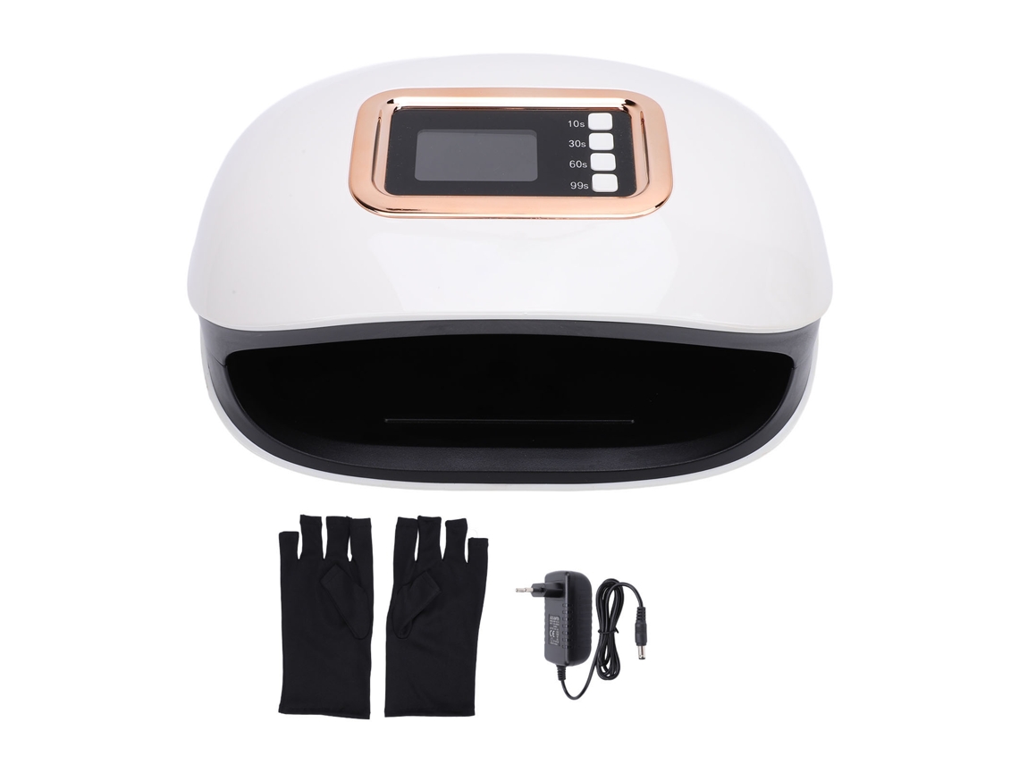 Lâmpada De Secagem De Unhas 72w Com 4 Temporizadores 36 Chips Sensor Automático Para Esmaltes De Gel Salão E Lar Plug Eu