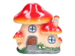 Decoração de Casa de Cogumelo S/MARCA em resina para micro paisagem jardim de fadas
