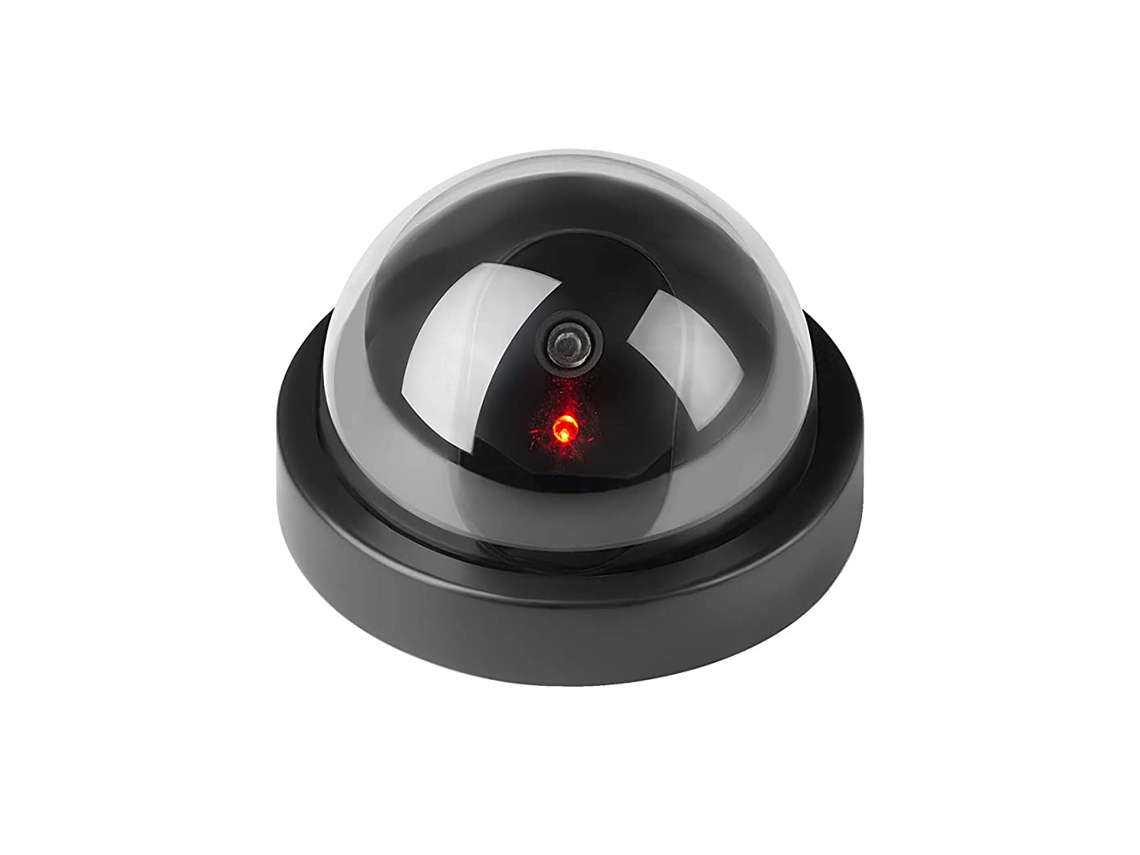 Câmera de Segurança Simulada LAXISCREED com Led Pisca