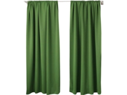 Conjunto De 2 Cortinas Escurecedoras Gadine View Da Rootz - Cortinas Para Janela - Blackout Térmico - Economia De Energia - 135x245 Cm