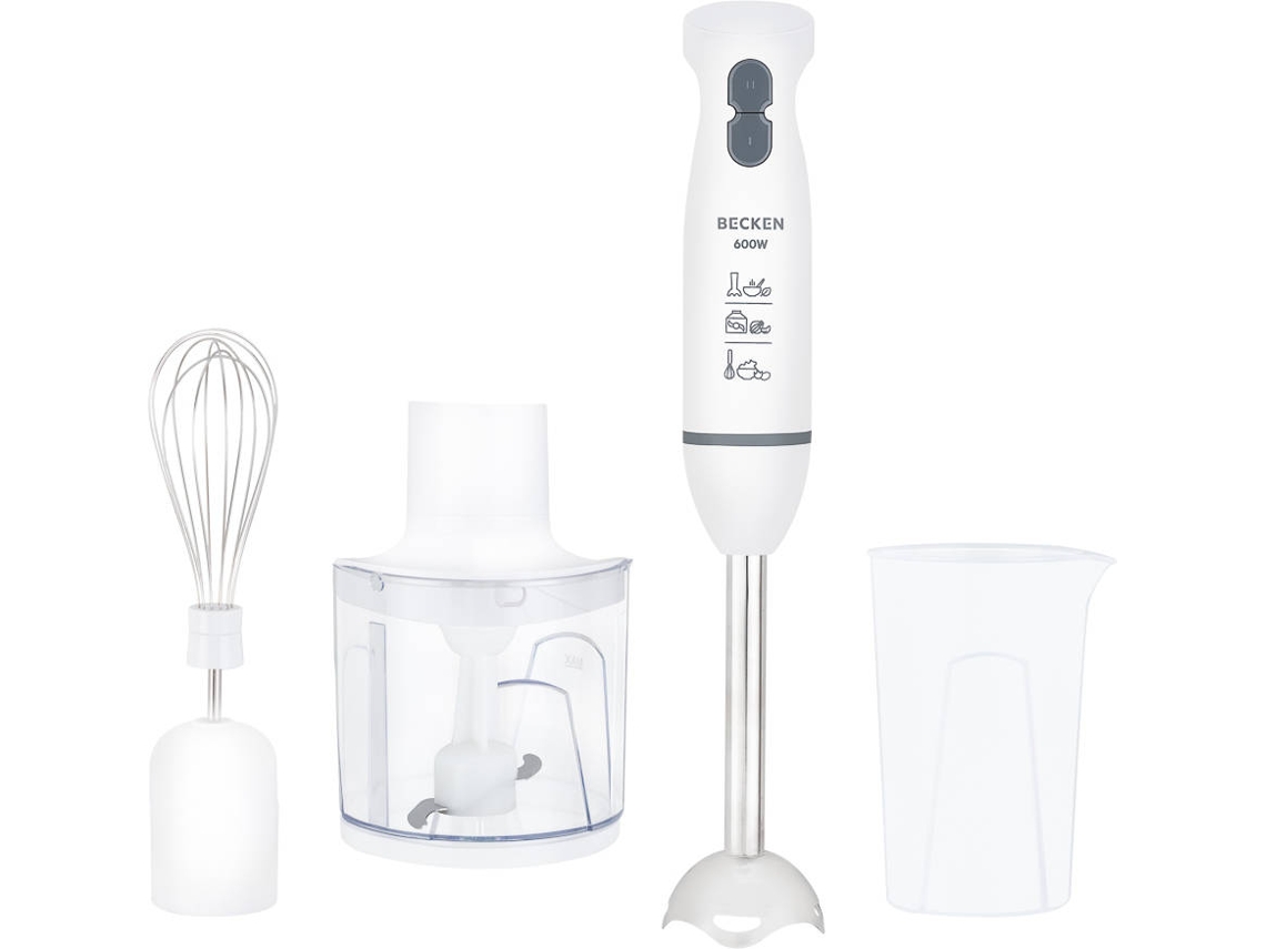 Varinha Mágica + Acessórios BECKEN BHB4577 (600 W - Branco)