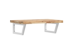Basin Shelf, Basin Shelves Vidaxl Marrom Madeira De Acácia (80 X 50 X 4 Cm)