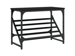 Shoe Rack, Shoe Racks Vidaxl Preto Madeira Processada (n/a)