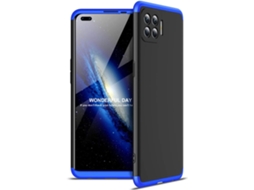 Capa Graus Antichoque Dura para Oppo Oppo A93 HONGWE. Vidro Temperado Preto