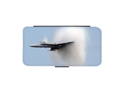 Capa Flip Para Iphone 17 Pro Com Estampa De Avião De Caça Supersônico
