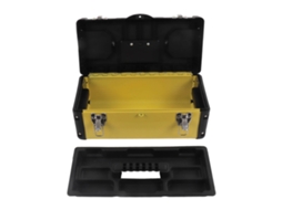Caja De Ferramentas Multifuncional De 15,6 Polegadas Com Grande Capacidade E Camada Dupla Organizador De Ferramentas Com Gavetas Extraíveis