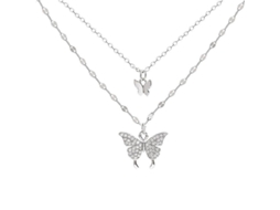 2026 cadena de Collar Con Mariposa para Mujer Juego de Collares Capa Joyería Regalo Moda