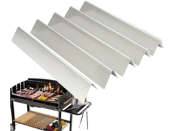 Conjunto De 5 Placas De Aço Inoxidável Para Grelhar