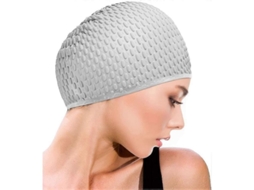 Fasst Gorro de Natação de Silicone Antiderrapante e Impermeável para Homens e Mulheres