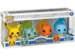 Figura FUNKO Pop! Starters: Pokemon - Pack 4 (Possível Chase)