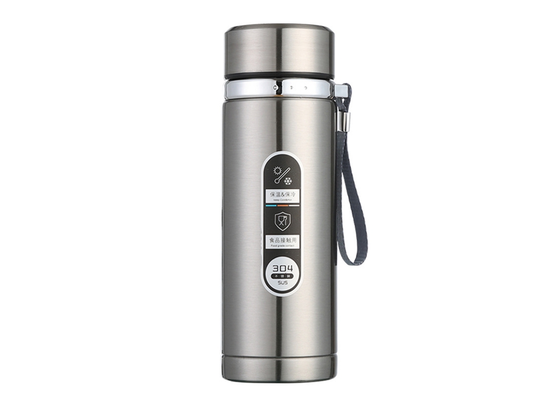 Garrafa Térmica Inox 1000ml Portátil Dupla Parede