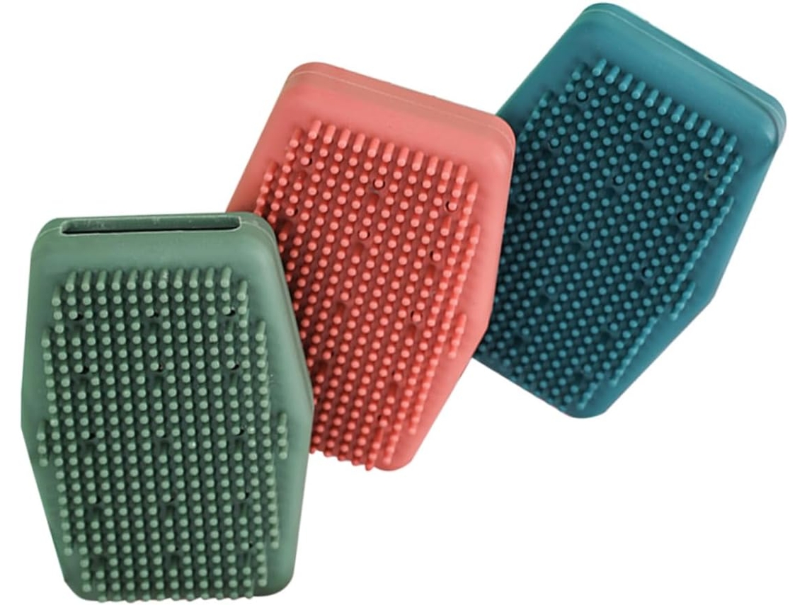 Conjunto De 3 Escovas Banho Flexíveis Mikinona, Escova De Limpeza Corporal Esfoliante