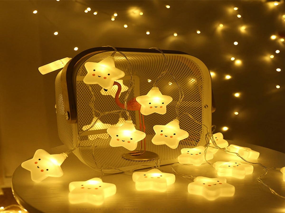 Projetor de estrelas Lurelia para quarto infantil, para cabeceira