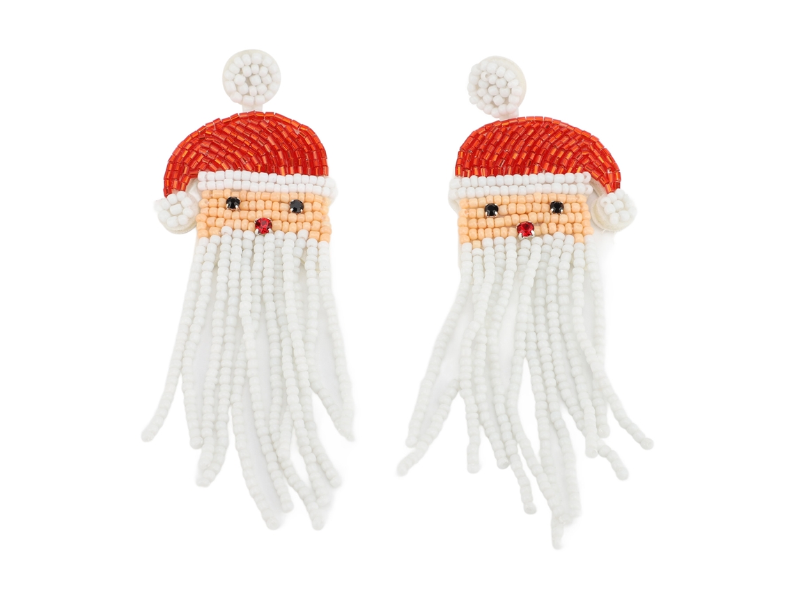 Brincos De Natal Leve E Confortável