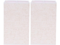 Capa de Tecido de 2 Peças para Lâmpadas E27, Leve e com Proteção Contra a Luz, Estilo Moderno e Elegante para Cozinha. SFUSHOS