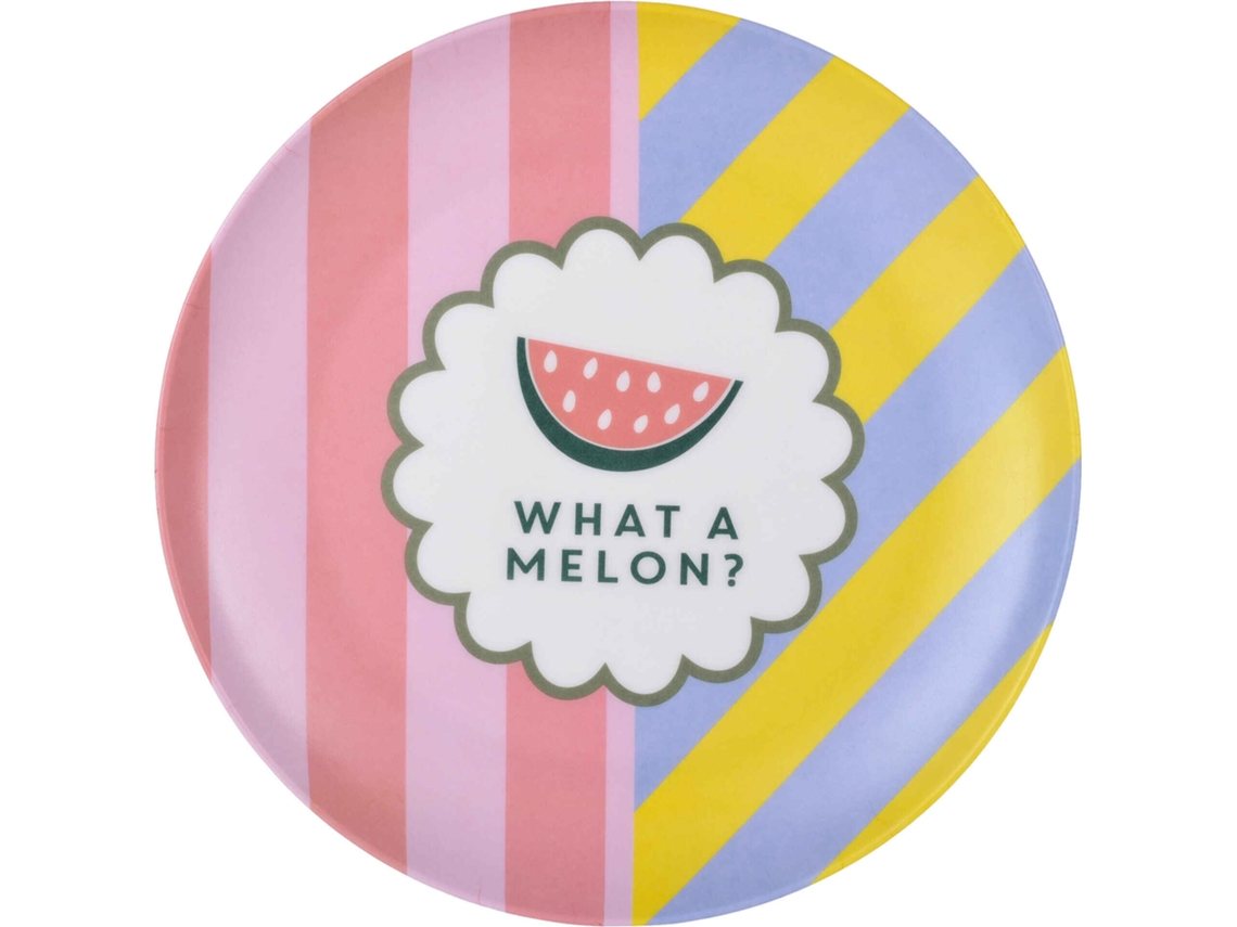 Prato 27cm What A Melon Kasa