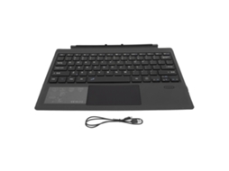 Aetheria teclado Bluetooth Sem Fio com Touchpad para Microsoft Pro 7+ 7 6 5 4 3, 33ft, Preto