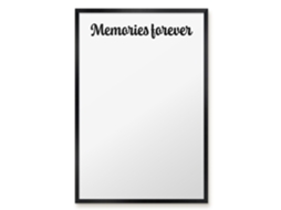 Magnetic Glass Board Memories Forever For The Hall Espelharte (40x60 Cm)