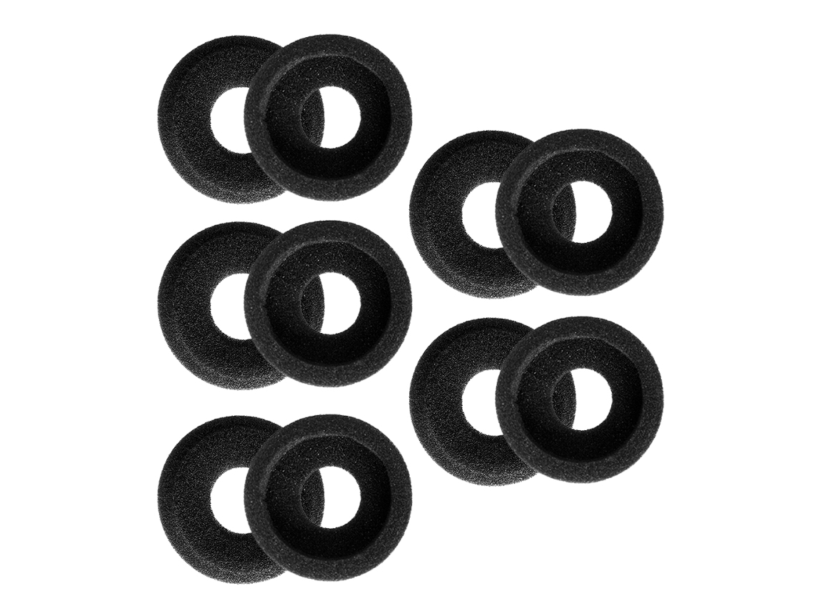 Pares De Almofadas De Espuma Para Substituição Em Fones De Ouvido Plantronics Blackwire C300 C310 C315 C320 C325 C3210 C3220 Brilvibera