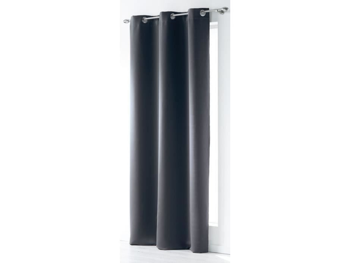 Cortina Blackout com Ilhós 140X240 Occult Slate DOUCEUR D'INTERIEUR