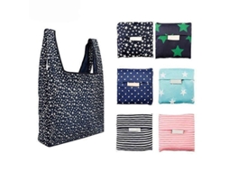 Conjunto De 6 Sacolas De Compras Dobráveis, Práticas E Reutilizáveis, Com Grande Capacidade E Leves, Ideais Para Comprar Legumes, Atividades Ao A
