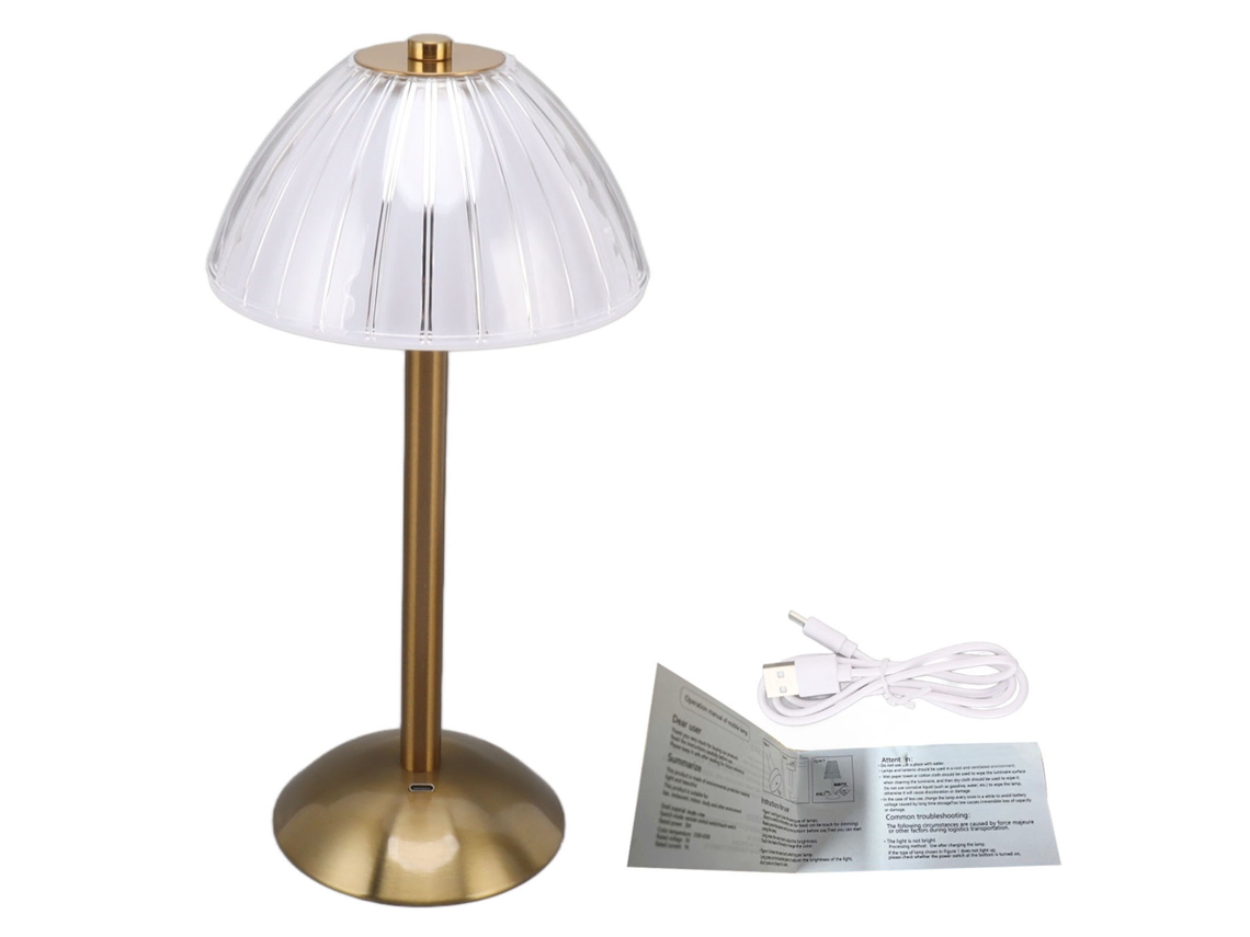 2026 lâmpada de Mesa Led Industrial Rústica Recarregável Usb Regulável Sem Escalas Luz Noturna para Restaurante Bar Café