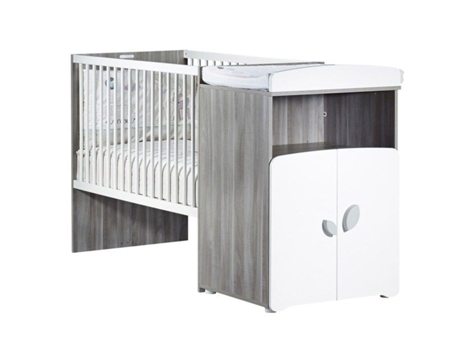 Cama combinada - 120 x 60 cm - Conversível em 90 x 190 cm BABY PRICE