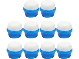Conjunto De 10 Filtros Para Torneira, Purificadores De Água Em Plástico E Esponja.