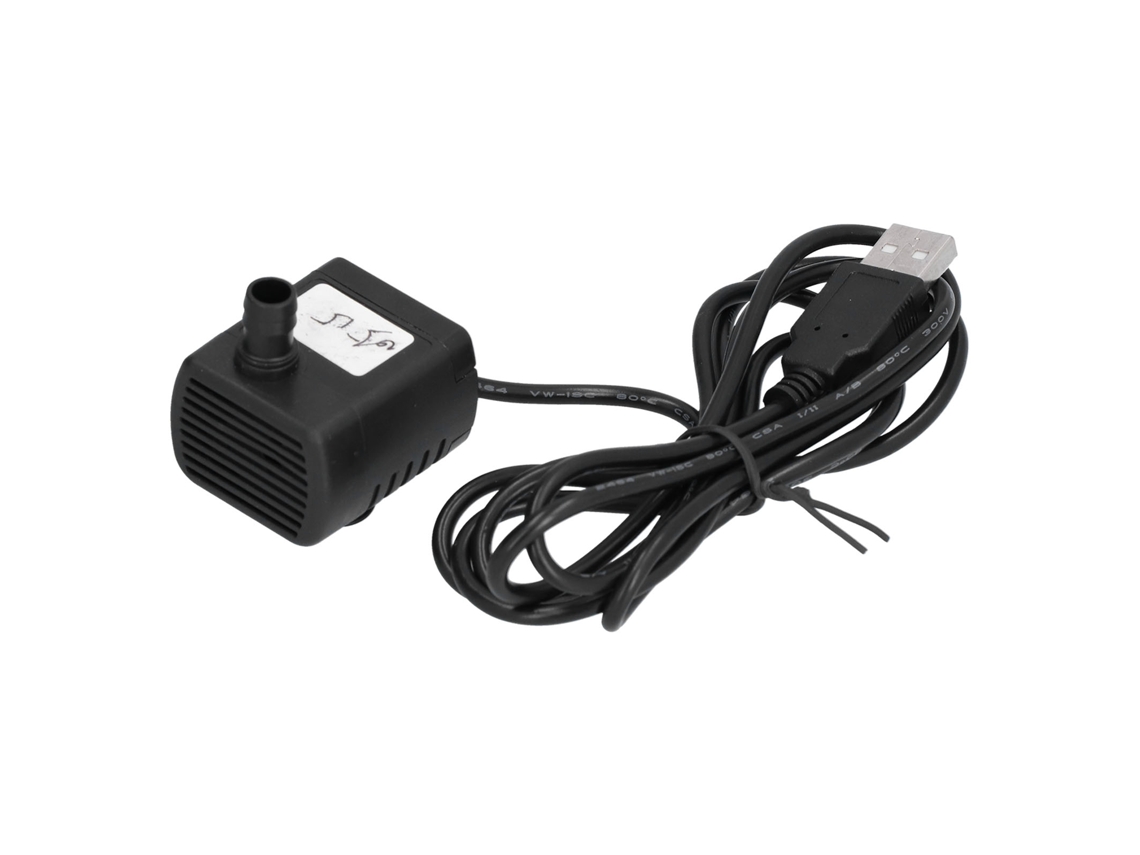 Bomba D'água Submersível Usb Mini Sem Escova Dc5v 3w 200l/h Para Aquário Fontana Rega