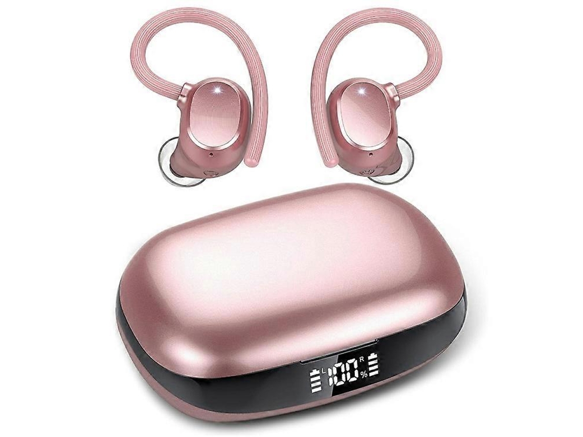 Q61 1 Par De Fones De Ouvido Esportivos Intra Auriculares Com Display Digital, Suporte A Bluetooth E Som Hifi Ly Ebike
