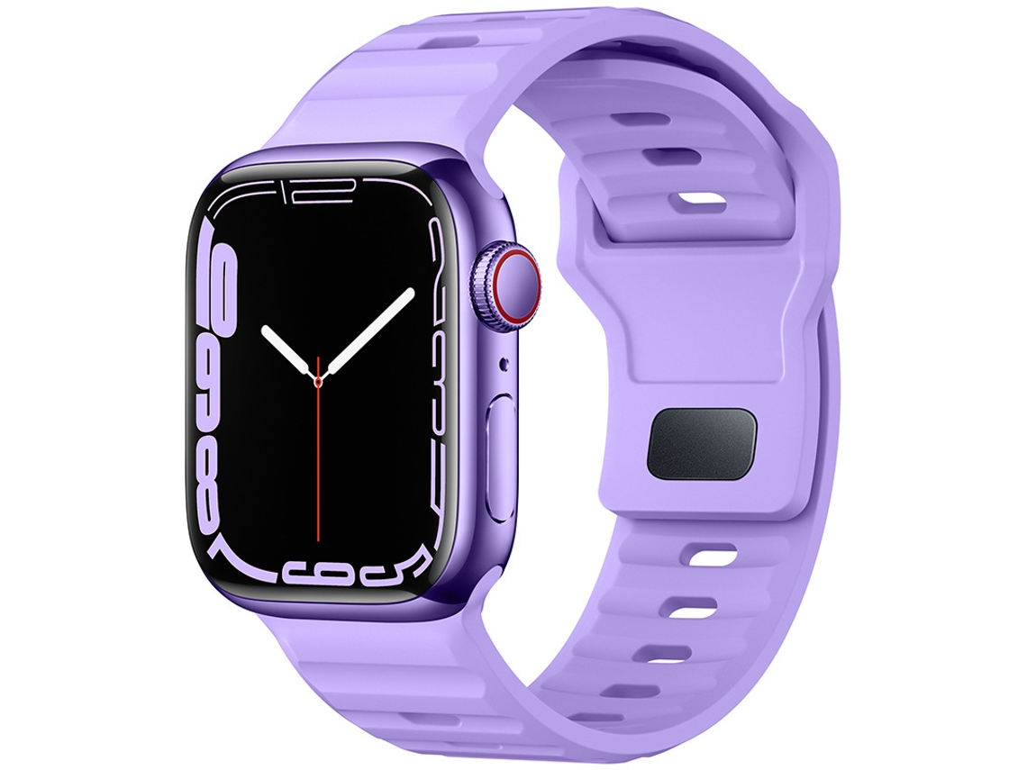 Bracelete Para Apple Watch 38/40/41/42mm Roxo Cuich