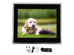Quadro de Fotos Digital EOOCOO com tela IPS de 15 polegadas e alta definição