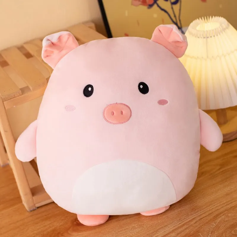 (porquinho 40cm) Almofada/boneca De Pelúcia De Animal Fofo De 40cm