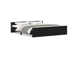 Estrutura de Cama 200x200 Cm sem Colchão em Madeira Engenheirada MAISON EXCLUSIVE