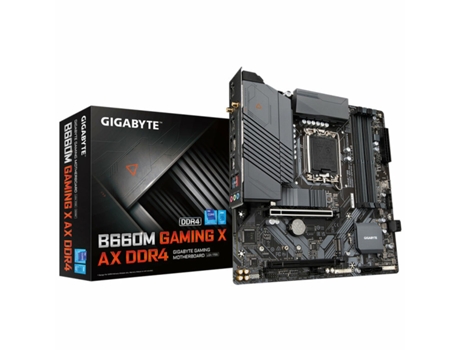 Gigabyte B660m Gaming X Ax Ddr4 Intel B660 Lga 17.