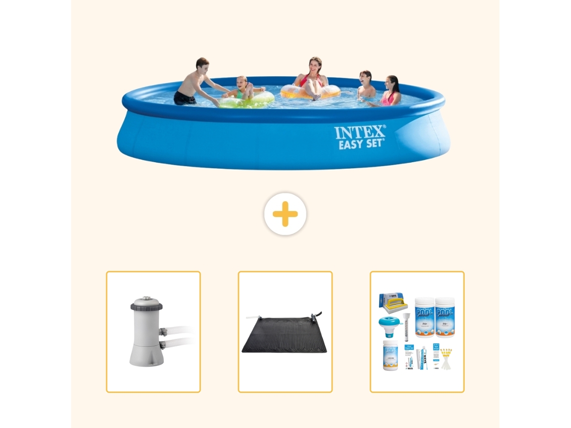 Intex Piscina Easy Set Redonda - 457x84 Cm - 4-peças S22428