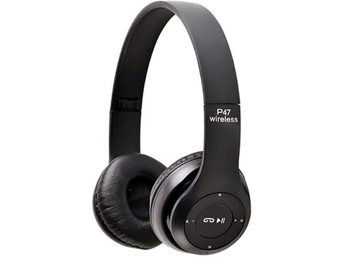 Fones De Ouvido Bluetooth Sem Fio P47 5 0+edr, Dobráveis E Extensíveis, Recarregáveis, Compatíveis Com Celular Ipod Mp3