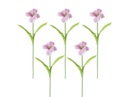 Laxiscreed 5 Peças De Embalagem Curva Para Envio Em Rosa E Lilás, Artesanato Em Pu Tulipa
