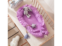 Berço Portátil Dobrável Roxo YUNZII